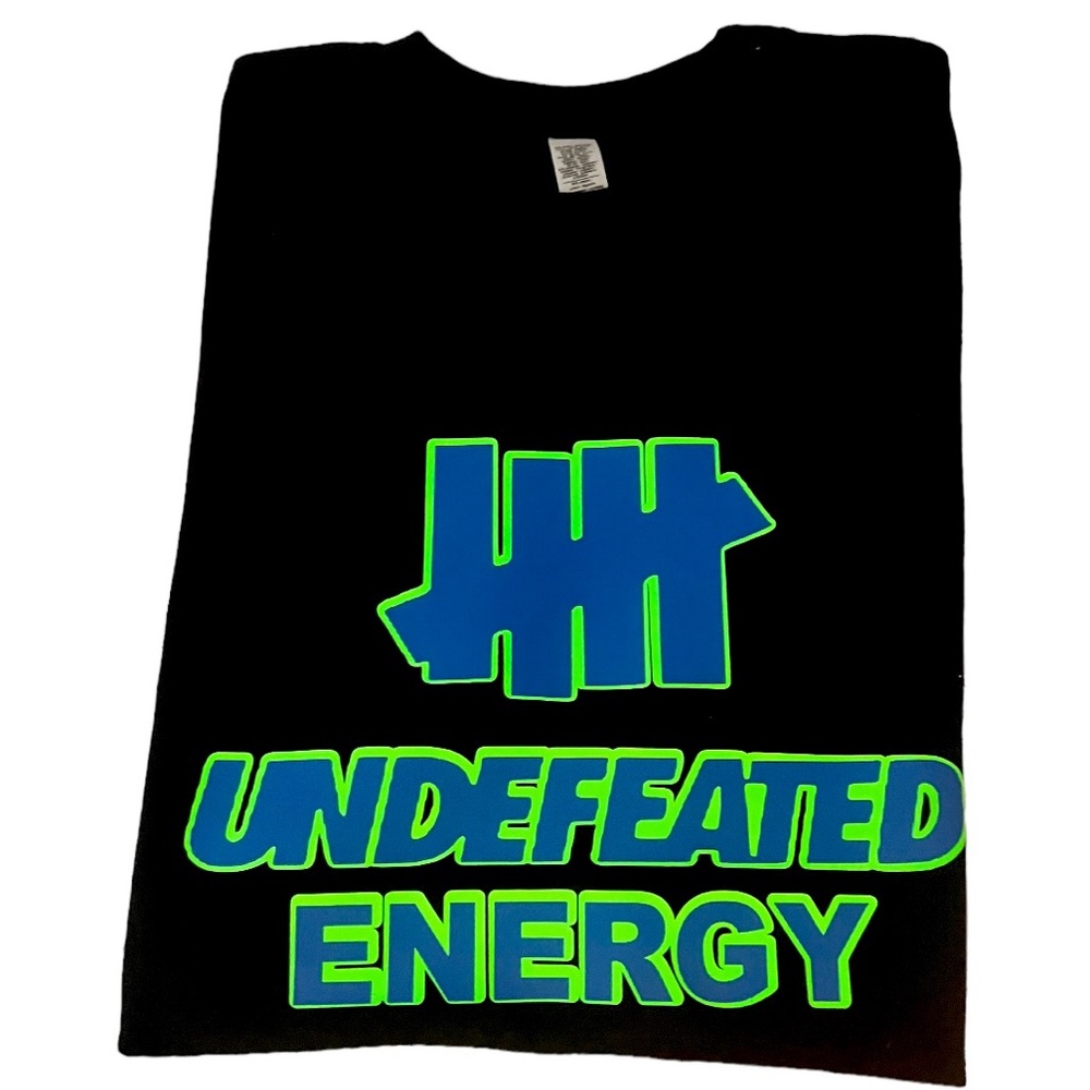 Undefeated Energy logo tee